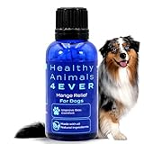 HA4E - Mange Relief for Dogs - Treatment for Itchiness, Scabs, & Hair Loss Caused by Mites - All-Natural, Homeopathic, Non-GMO, Organic, Gluten, Preservative & Chemical Free - 300 Tablets