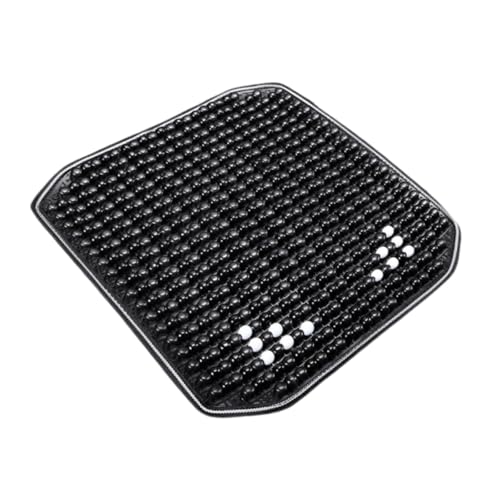Yunmeryker Coussin de Siège Protection du Siège en Billes Bois Permet Résistance Endurance Massage Facile Nettoyage Convient à Auto Décoration Intérieure...