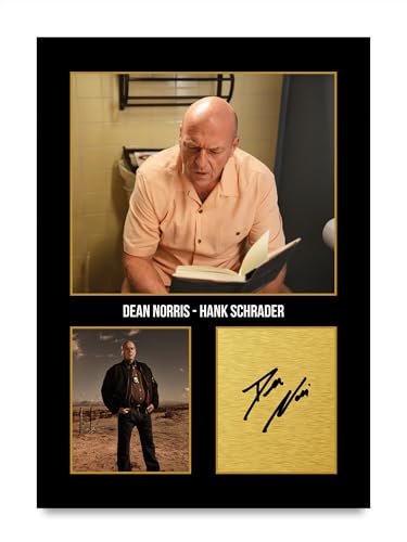 Bild: HWC Trading Dean Norris Breaking Bad Hank Schrader Geschenke Gedrucktes Signiertes Autogramm Foto f�r Fans von Fernsehshows - A4 Nur Druck (ID-005754) f�r 11,99 EUR bei amazon.de