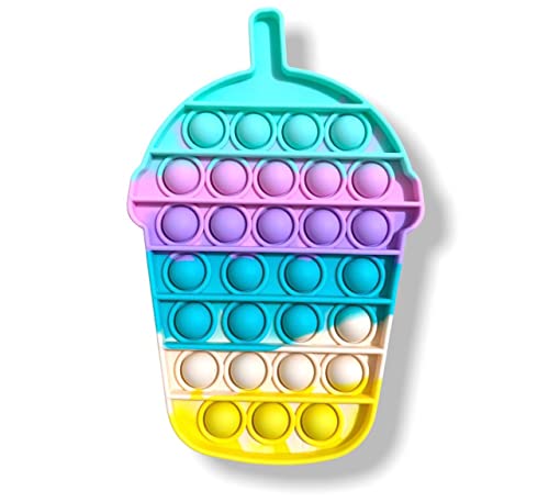 Pop It Milk shake Fidget Toy Brinquedo Antistress Bolha Mundo Xpress