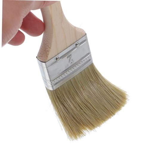 Pinceles de madera que no dejan marcas para pintar paredes sin rayar 5