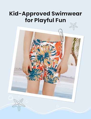 Image of PATPAT Family Matching Swimwear Set: Floral Print Sleeveless Ruffled One Piece Bathing Suits