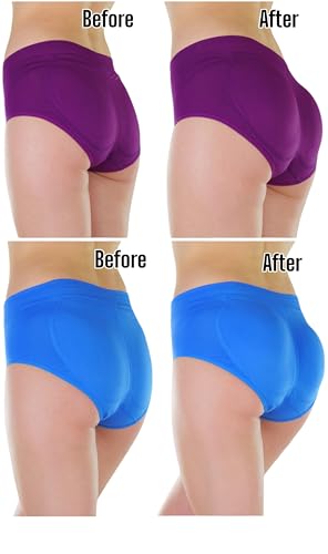ToBeInStyle Women’s Pack of 6 Enhancing Butt Boosting Padded Underwear3