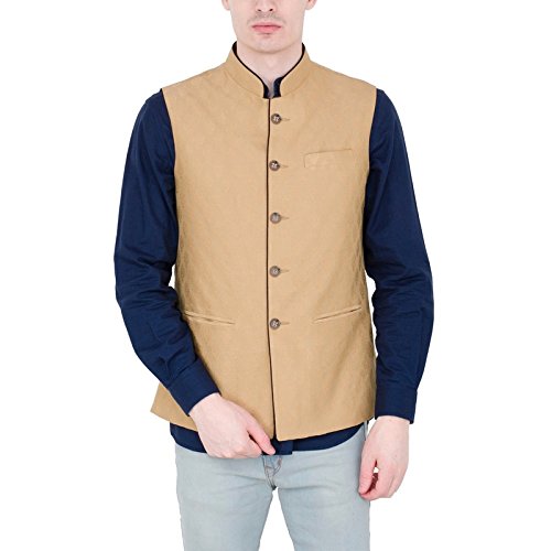 khaki nehru jacket