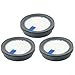 3 Stück Waschbar HEPA-Filter Zubehör für Afoddon A200PRO / A200, für ORFELD B08 /C10A / C10G, für NEQUARE für S12, S25, S26 Serie Kabelloser Staubsauger Ersatzfilter