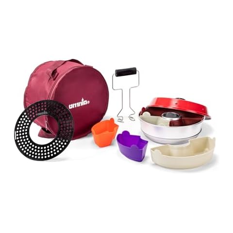 Omnia KIT 2 - Stovetop Oven, Silicone Molds 6-Pack, Baking Tray, Lifting Handle, Storage Bag Cover
