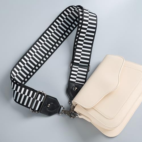 Image of chushui Silver Hardware Purse Strap,Replacement Crossbody Adjustable Shoulder Strap for Handbag Bag