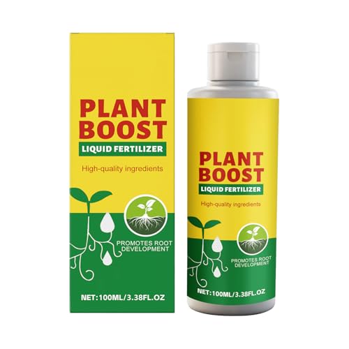 Abono Para Plantas En Maceta - 100 ml Solución Natural de Nutrientes | Fertilizante para Plantas | Para Jardín Exterior, Árboles, Flores, Follaje, Frutas y Vegetales