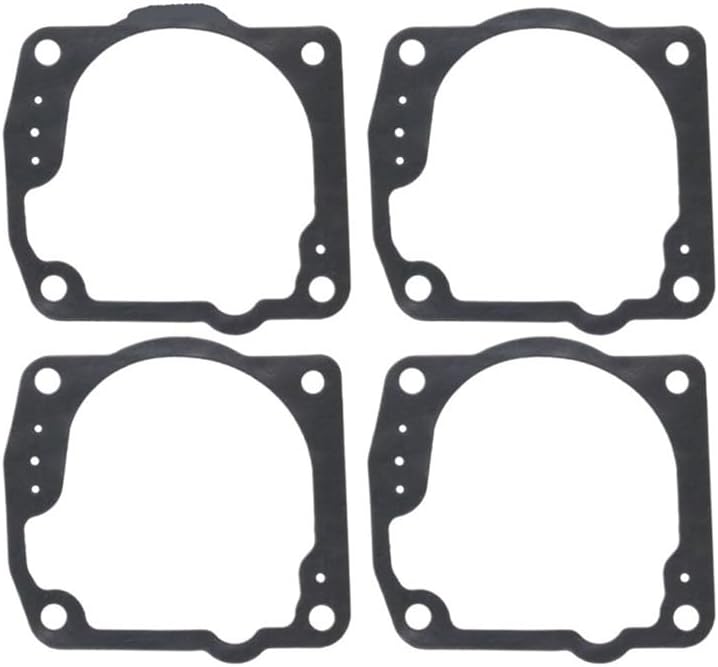 4 Pcs Carburetor Bowl Gaskets Compatible with 90 to 175 HP 60° V6 0335070 335070