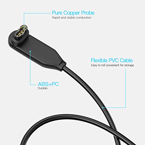 AWINNER ππ©π π«ππππ Compatible for Garmin Watch Charger Cable (2 Pack)