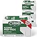 Curad Alcohol Prep Pads , Thick Alcohol Swabs (Pack of 400) - CUR45585RB