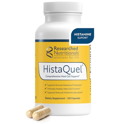 Researched Nutritionals HistaQuel - Dual-Action Histamine & Mast Cell Support Formula - Clinically...