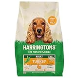 Harringtons Complete Dry Adult Dog Food Turkey & Veg 15kg - Made with All Natural Ingredients (Packaging may vary)