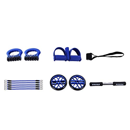 Conjunto de equipamento fitness multifuncional Hola-Luz para treinamento de umbigo com suporte push