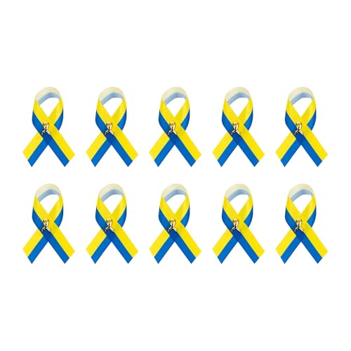 Image of 1 /2 /5 /10 /25 /50 /100pcs Satin Awareness Ribbon Pins (Pick your color), for Cancer & Disease Awareness, Bulk Quantities for Fundraising, Events, Gift Giving