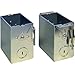(4) Metal Outlet Boxes To Be Utilized with Miw 3-BAY Products