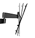 Vogel's Next 7345 Design Full Motion TV Wall Mount for 40-65 inch TVs | Swivel and Titable | Max. 67 lbs (30 kg) | VESA Max. 600 x 400 | Black
