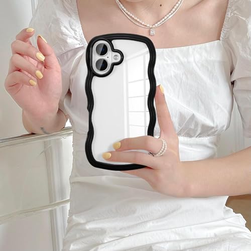 Image of Back Cover Compatible with iPhone 17 Case (6.3) Soft Touch Slim Liquid Silicone Full Protection Shock Proof Back Cover for iPhone 17 (WC Black)