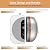 KENUOS Under Sink Instant Hot Water Heater 2.5 Gallon Water Heater Digital Display Household 120V 1500W Mini Tank Water Heater,RV Small Water Heater with Updated Pressure Release Vavle