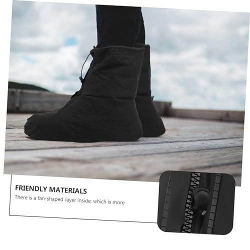 Cubrezapatos impermeables para exteriores, antideslizantes, diseño resistente a la arena para ciclismo y senderismo miniatura 3