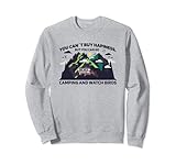 8.5 oz, Klassisch geschnitten Vogelbeobachtung Vögel Camping Vogelbeobachter Ornithologe Sweatshirt