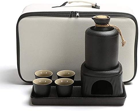 Juego de Sake con Bolsa de Almacenamiento Conjunto Tradicional Ja...