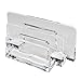 COM.TOP - Acrylic Letter Sorter - Clear for Paper, Mail, Envelope, Organizer | Office Supplies, Desk Accessories, 6.4 x 2.4 x 3.1