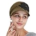 Bamboo Fashion Hat for Woman Daily Use with Brim Visor, Hats for Cancer Chemo Patients Women (Green Olive)