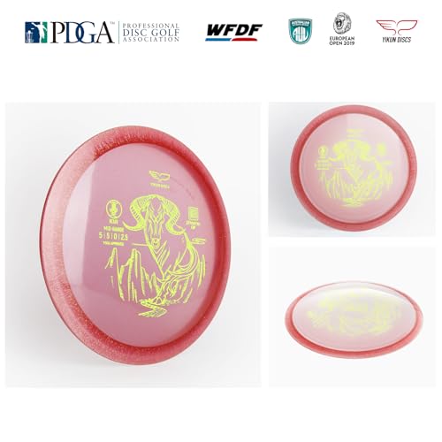 image for yikundiscs Yikun Midrange Disc Golf Disc-Overstabel Golf Mid-Range,PDG