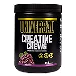 Universal Nutrition Creatine Chews – 5g of Creatine Monohydrate in Each Serving Delicious Wafers – 36 Servings – Grape