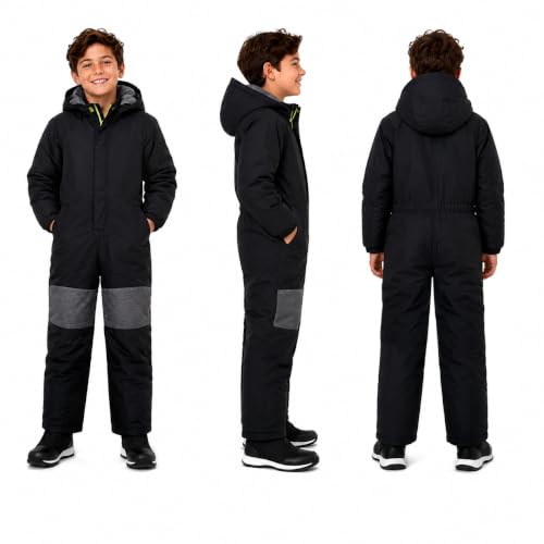 Image of Arctic Hero Kids Snow Suit Waterproof Insulated One Piece Coveralls (2T-14)