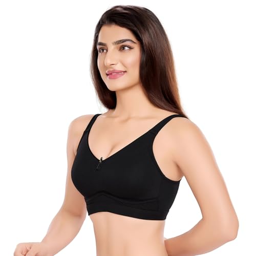 Image of juliet Kiara Minimizer Bra | Full Coverage Bra for Women | Non-Wired Non-Padded Seamless Bra | Micromodal Lycra Minimizer Bra for Women