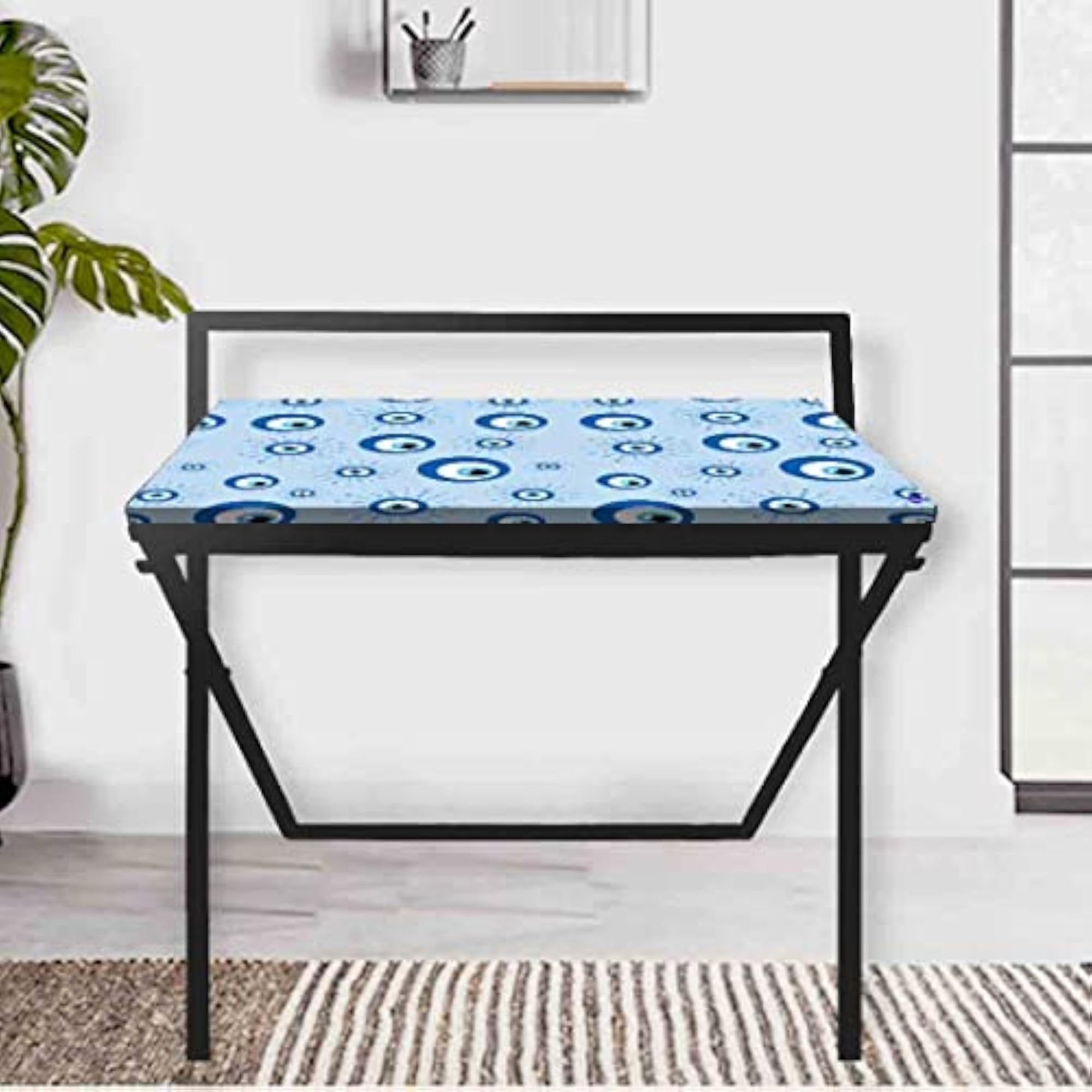 Foldable Bar Table for Kids, Evil Eye Protector Design