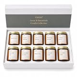 Scented Candle Gift Set, 10 Scents Soy Wax Candles, 35 oz Total