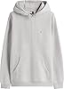 Tommy Jeans Men’s Regular Fit Flag Fleece Hoodie, Grey (Silver Grey Heather), XXL #5