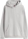 Tommy Jeans Tjm Reg S Flag Hoodie Dm0Dm20742, Felpa con Cappuccio, Uomo, Grigio (Silver Grey Heather), L - 7