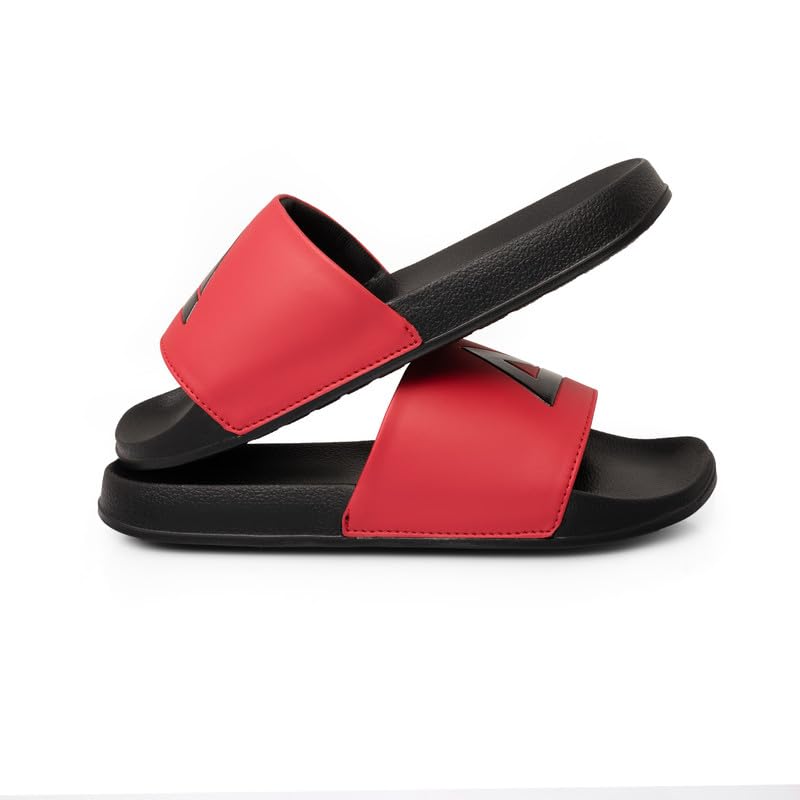 Image of ARVAN Mens Sliders | Lightweight, Anti-Slip & Cushioned Comfort Slides for Casual & Beach Use