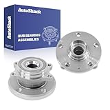 AutoShack Front Wheel Hub Bearing Assemblies with ABS Replacement for 2005-2018 Volkswagen Jetta 2012-2022 Volkswagen Passat 2-PC
