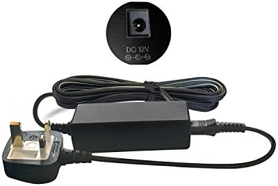 Replacement Casio DC 12V / 12V Volt Mains Adapter Adaptor Power Supply Cord AD-12M3, AD-12MLA(U), AD-12MLA, AD-12M, AD-12UL, AD-12, AD-12FL, FC2, TJ2 for Select Keyboards, Digital Piano, Synthesizers