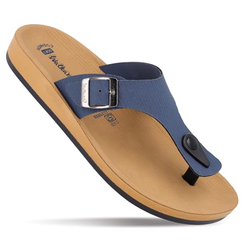 Image of WALKAROO Women'S Textured T-Strap Sandals|Soft Cushioned Footbed, Lightweight Platform PU Sole, Anti-Skid Outsole|Casual Flats,Stylish,Fashion,Travel & comfortable Sandals|WE2349