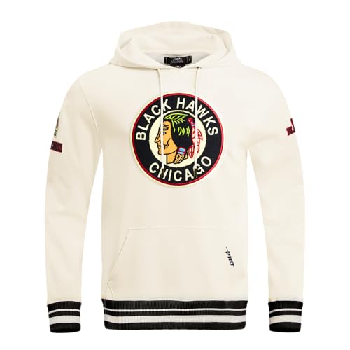Image of Pro Standard Men's NHL Retro Classics Brushed Back French Terry Pull Over Hoodie