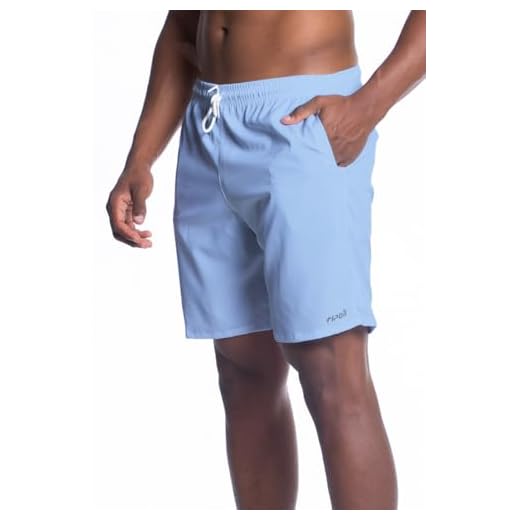 Bermuda Short Masculino Tactel Elastano Academia Treino Praia Qualidade Premium (BR, Alfa, GG, Regular, Regular, Azul Bebê)