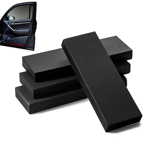 Nahana® Pack de 4 Protectores de Pared para Garaje – Acolchados, Autoadhesivos y Resistentes – Protección para Puertas de Coche – Medidas 30x10x3 cm
