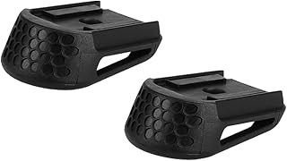 Hoollw Grips, 2 Pieces Extension Fits Sig Sauer P365XL /P365X(12rd or 10rd Restricted XL) Black