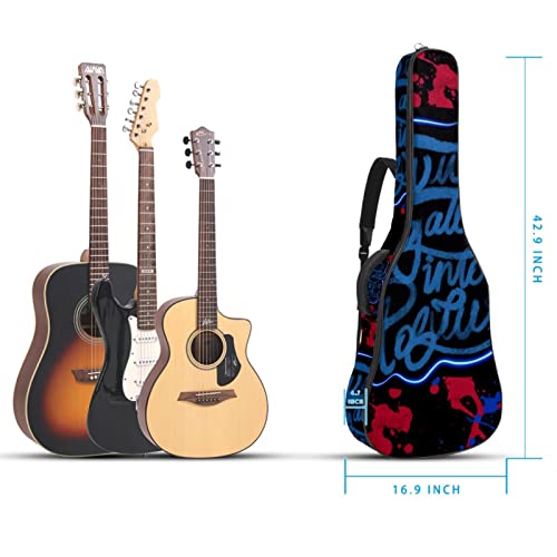 Housse de protection épaisse en éponge imperméable pour guitare acoustique, électrique, basse, guitare classique… - Les Beatles, Paul McCartney, John Lennon, RIngo Starr, George Harrison Housse de protection épaisse en éponge imperméable pour guitare acoustique, électrique, basse, guitare classique… – Image 6