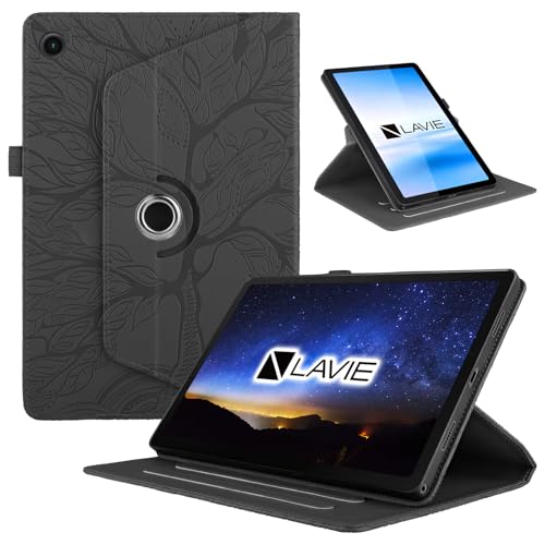 Aokil �Ή�For NEC LAVIE Tab Lite TL103/KAL 10.1�^ �蒠�^�J�o�[ 360��]�X�^���h ���u�� �c�u�� | LAVIE Tab 10FHD4 (PC-TL103KAL)�p�P�[�X 3�i�K�p�x���� PU���U�[ �ϏՌ� �S