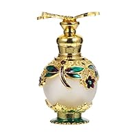 Beaupretty Frasco de perfume de cristal vazio frasco de perfume mini recarregável de viagem vintage vazio recarregável