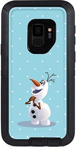 Skinit Decal Phone Skin Compatible with OtterBox Defender Galaxy S9 - Officially Licensed Disney Frozen Olaf Polka Dots Design