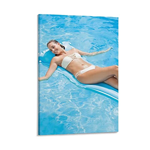 Sexy Women Swimming In The Pool Posters Sexy Bikini Women Poster(1) Canvas Painting Wall Art Poster For Bedroom Living Room Decor20X30Inch(50X75Cm) #TOP27