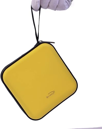 Miniatura 14 de Billetera para CD y DVD, capacidad de 32 unidades, soporte para funda de DVD y CD para automóvil, disco de almacenamiento portátil de DVD/VCD, funda